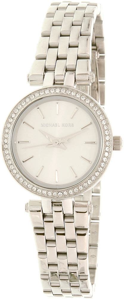 michael kors women's mini darci mk3294 links|Michael Kors Women's Petite Darci Stainless Steel Bracelet.